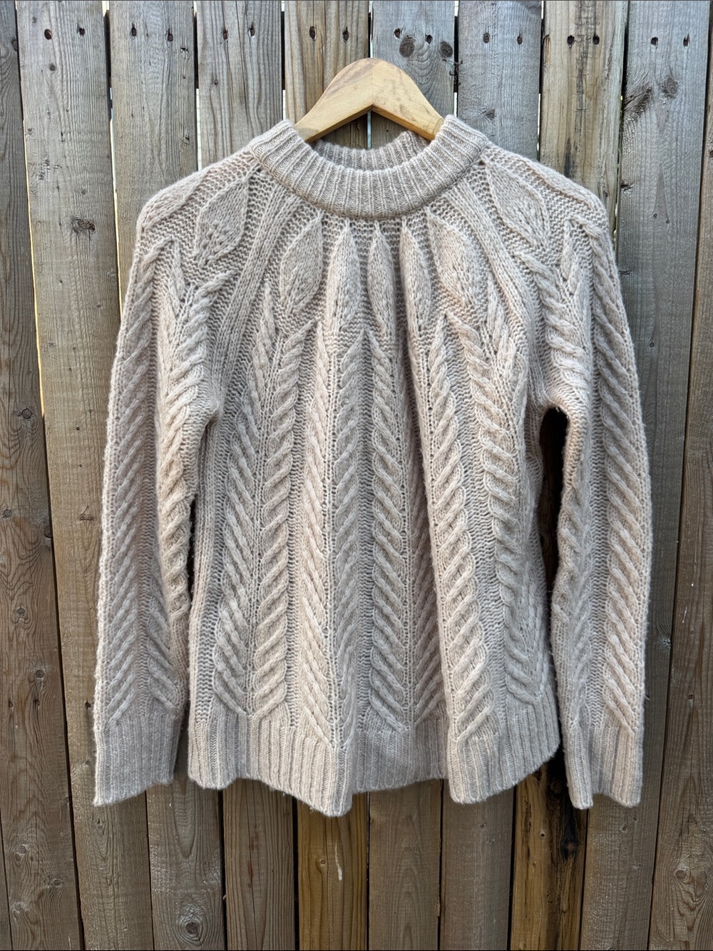 Tuckernuck wool Cable-Knit Crewneck Sweater